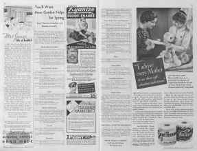 Better Homes & Gardens March 1935 Magazine Article: You'll Want these Garden Helps for Spring