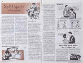 Better Homes & Gardens March 1935 Magazine Article: Shall I Spank?