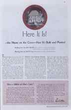 Better Homes & Gardens April 1935 Magazine Article: Here It Is!