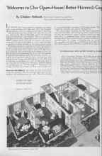 Better Homes & Gardens April 1935 Magazine Article: CO-OPERATING WITH BETTER HOMES & GARDEN