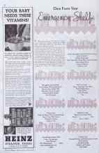 Better Homes & Gardens April 1935 Magazine Article: Dine From Your Emergency Shelf