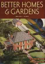 Better Homes & Gardens April 1935 Magazine Cover