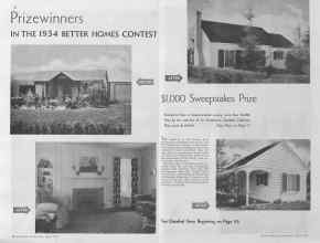 Better Homes & Gardens April 1935 Magazine Article: Prizewinners