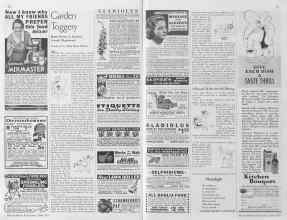 Better Homes & Gardens April 1935 Magazine Article: Garden Toggery