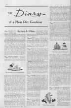Better Homes & Gardens May 1935 Magazine Article: THE Diary of a Plain Dirt Gardener