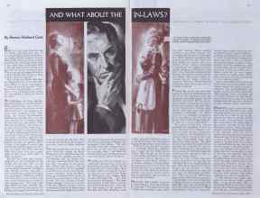 Better Homes & Gardens May 1935 Magazine Article: AND WHAT ABOUT THE IN-LAWS?