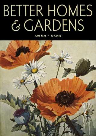 Better Homes & Gardens June 1935 Magazine Cover