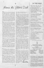 Better Homes & Gardens June 1935 Magazine Article: Across the Editor's Desk