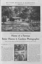 Better Homes & Gardens June 1935 Magazine Article: Home of a Famous Better Homes & Gardens Photographer