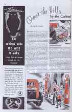 Better Homes & Gardens June 1935 Magazine Article: Over the Hills by the Carload