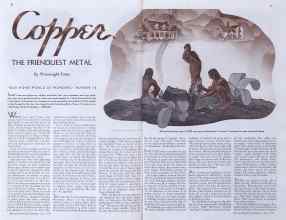 Better Homes & Gardens July 1935 Magazine Article: Copper THE FRIENDLIEST METAL