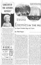Better Homes & Gardens September 1935 Magazine Article: Enemies IN THE PILE