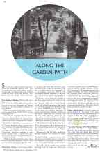 Better Homes & Gardens September 1935 Magazine Article: ALONG THE GARDEN PATH