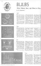 Better Homes & Gardens October 1935 Magazine Article: BULBS