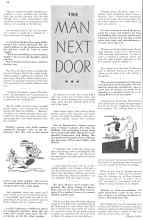 Better Homes & Gardens October 1935 Magazine Article: THE MAN NEXT DOOR