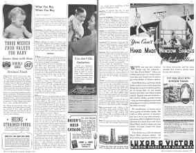 Better Homes & Gardens October 1935 Magazine Article: Page 70
