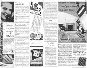 Better Homes & Gardens October 1935 Magazine Article: Page 72