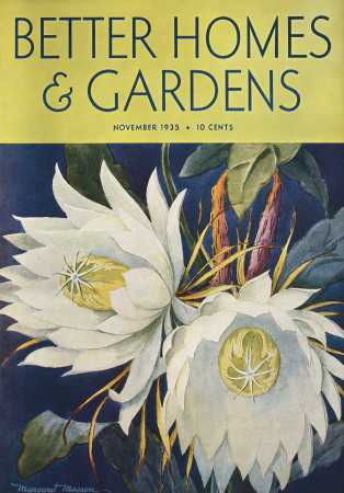 Better Homes & Gardens November 1935 Magazine Cover