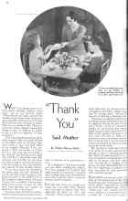 Better Homes & Gardens November 1935 Magazine Article: 