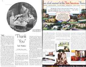 Better Homes & Gardens November 1935 Magazine Article: Page 28