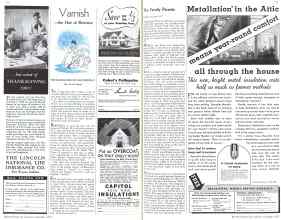 Better Homes & Gardens November 1935 Magazine Article: Page 74