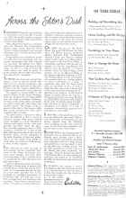 Better Homes & Gardens December 1935 Magazine Article: Across the Editor's Desk