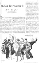 Better Homes & Gardens December 1935 Magazine Article: Home's the Place for It