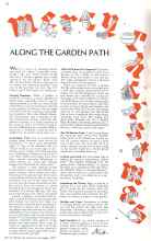 Better Homes & Gardens December 1935 Magazine Article: ALONG THE GARDEN PATH