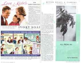 Better Homes & Gardens December 1935 Magazine Article: Page 8