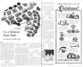 Better Homes & Gardens December 1935 Magazine Article: I've a Christmas Sweet Tooth