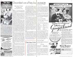 Better Homes & Gardens December 1935 Magazine Article: Page 50