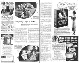 Better Homes & Gardens December 1935 Magazine Article: Everybody Loves a Softie