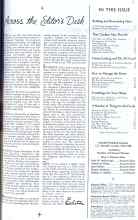 Better Homes & Gardens January 1936 Magazine Article: Across the Editor's Desk