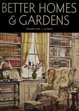 Better Homes & Gardens January 1936 Magazine Cover