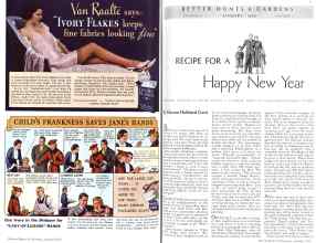 Better Homes & Gardens January 1936 Magazine Article: Page 8