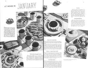 Better Homes & Gardens January 1936 Magazine Article: AT HOME IN JANUARY