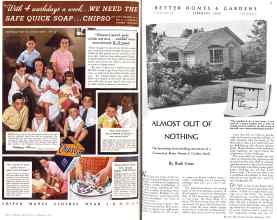 Better Homes & Gardens February 1936 Magazine Article: Page 12