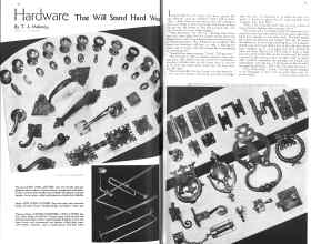 Better Homes & Gardens February 1936 Magazine Article: Hardware That Will Stand Hard Wear
