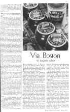 Better Homes & Gardens March 1936 Magazine Article: Via Boston