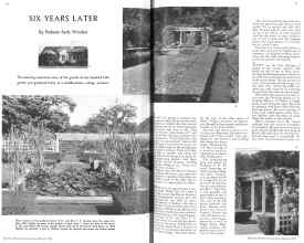 Better Homes & Gardens March 1936 Magazine Article: SIX YEARS LATER