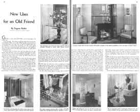 Better Homes & Gardens March 1936 Magazine Article: New Uses for an Old Friend