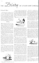 Better Homes & Gardens April 1936 Magazine Article: THE Diary OF A PLAIN DIRT GARDENER