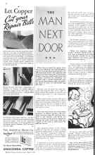 Better Homes & Gardens April 1936 Magazine Article: THE MAN NEXT DOOR