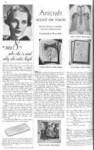 Better Homes & Gardens April 1936 Magazine Article: Artcraft ACCENT ON YOUTH