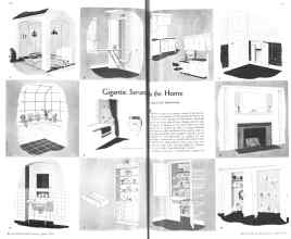 Better Homes & Gardens April 1936 Magazine Article: Gigantic Servants for the Home