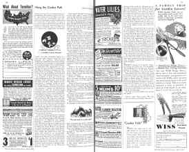 Better Homes & Gardens April 1936 Magazine Article: A LONG THE GARDEN PATH
