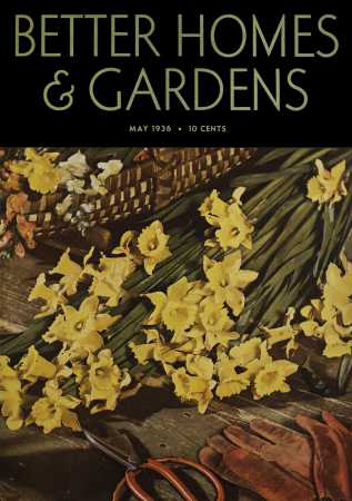 Better Homes & Gardens May 1936 Magazine Cover