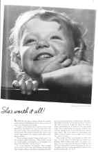 Better Homes & Gardens May 1936 Magazine Article: She's worth it all!