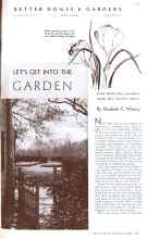 Better Homes & Gardens May 1936 Magazine Article: LET'S GET INTO THE GARDEN