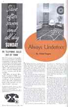 Better Homes & Gardens May 1936 Magazine Article: Always Underfoot